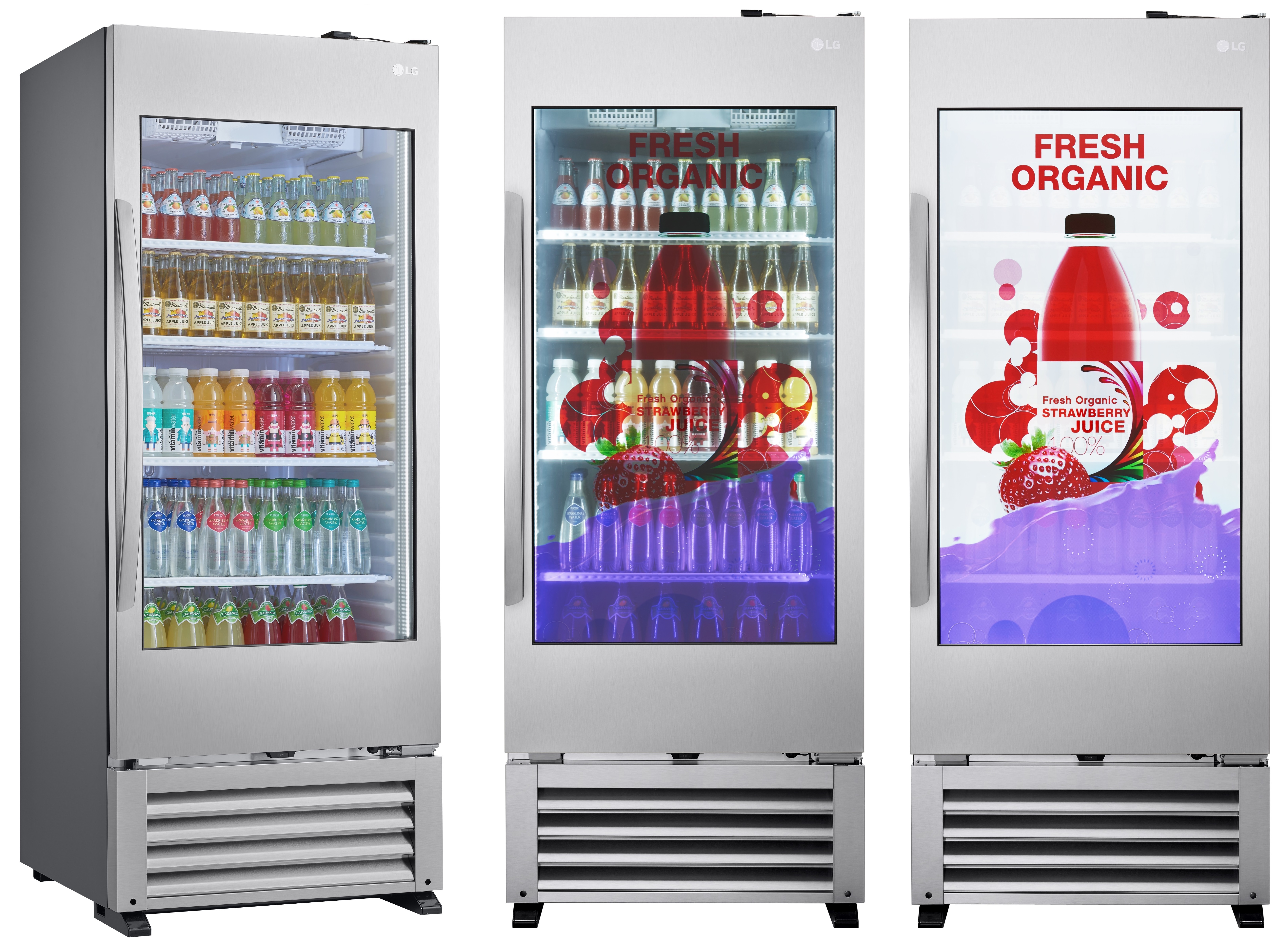 Brand New 49 inch Transparent Fridges Available from Stock