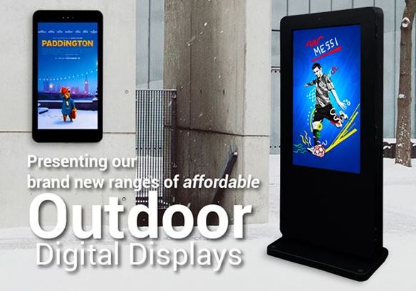 Outdoor Digital Advertising Displays from CDS