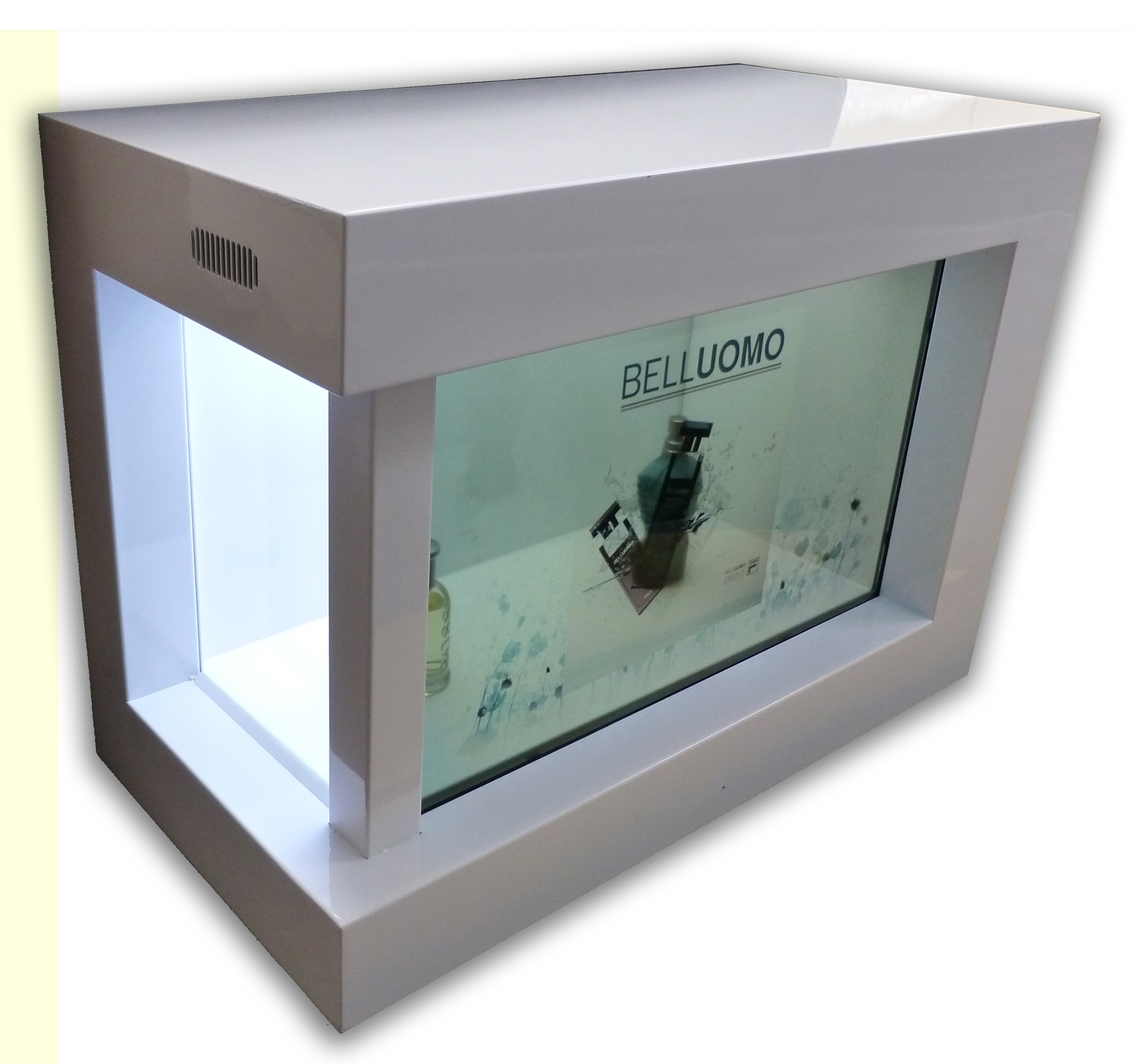 Four Sided Transparent Showcase – Anything is Possible