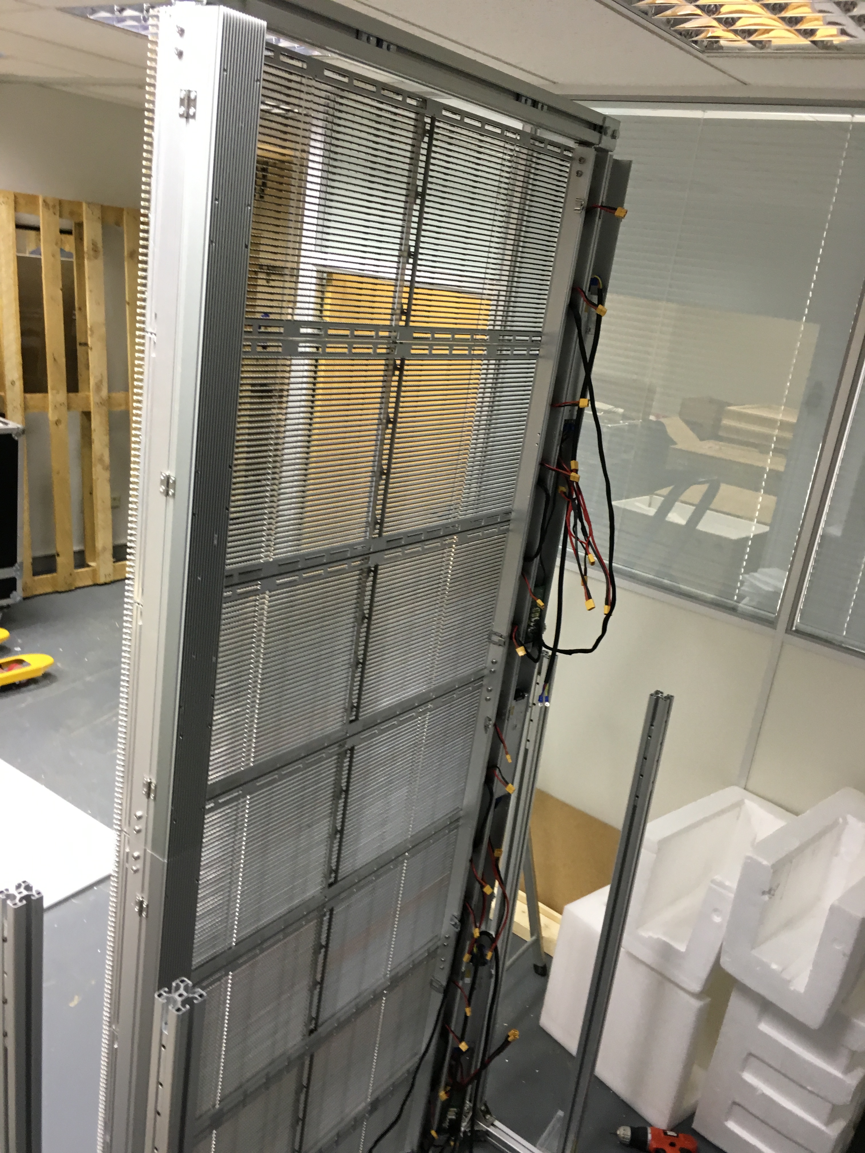 TGlass Display Tested Before being Shipped to Denmark