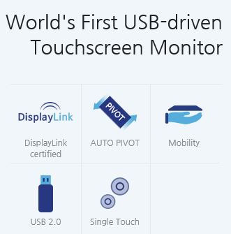 Check out the World’s First USB-driven Touchscreen Monitor – UM-760R
