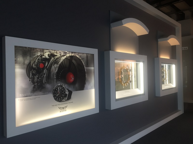 Aviator’s Show Stopping Transparent Extravaganza at Baselworld