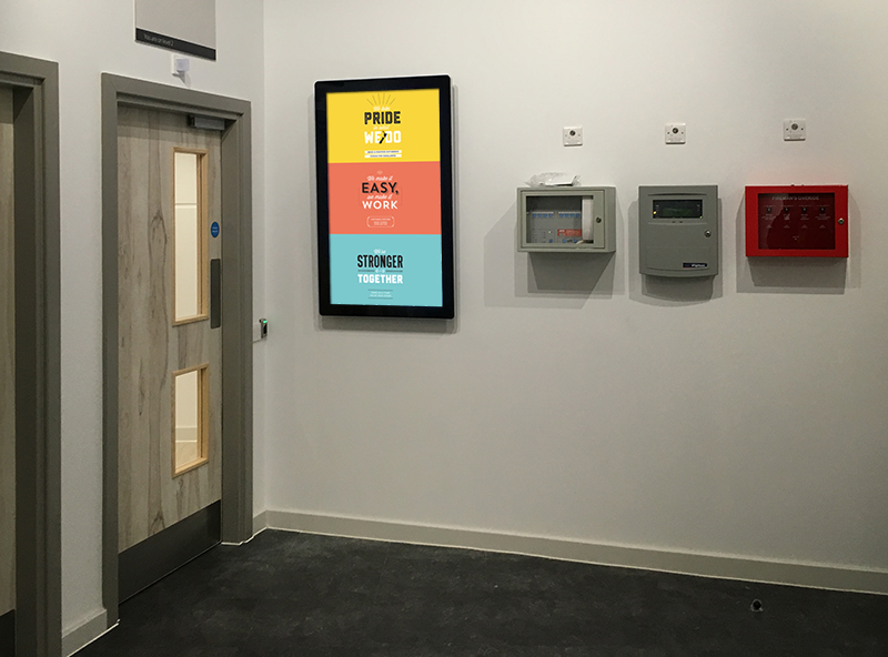 digital signage display