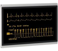 The EL 640.400.CB Series, 9.1 Inch Lumineq TFEL Rugged Modules