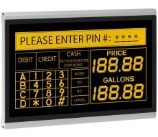 The EL 640.400.C 9.1″ Lumineq TFEL Module
