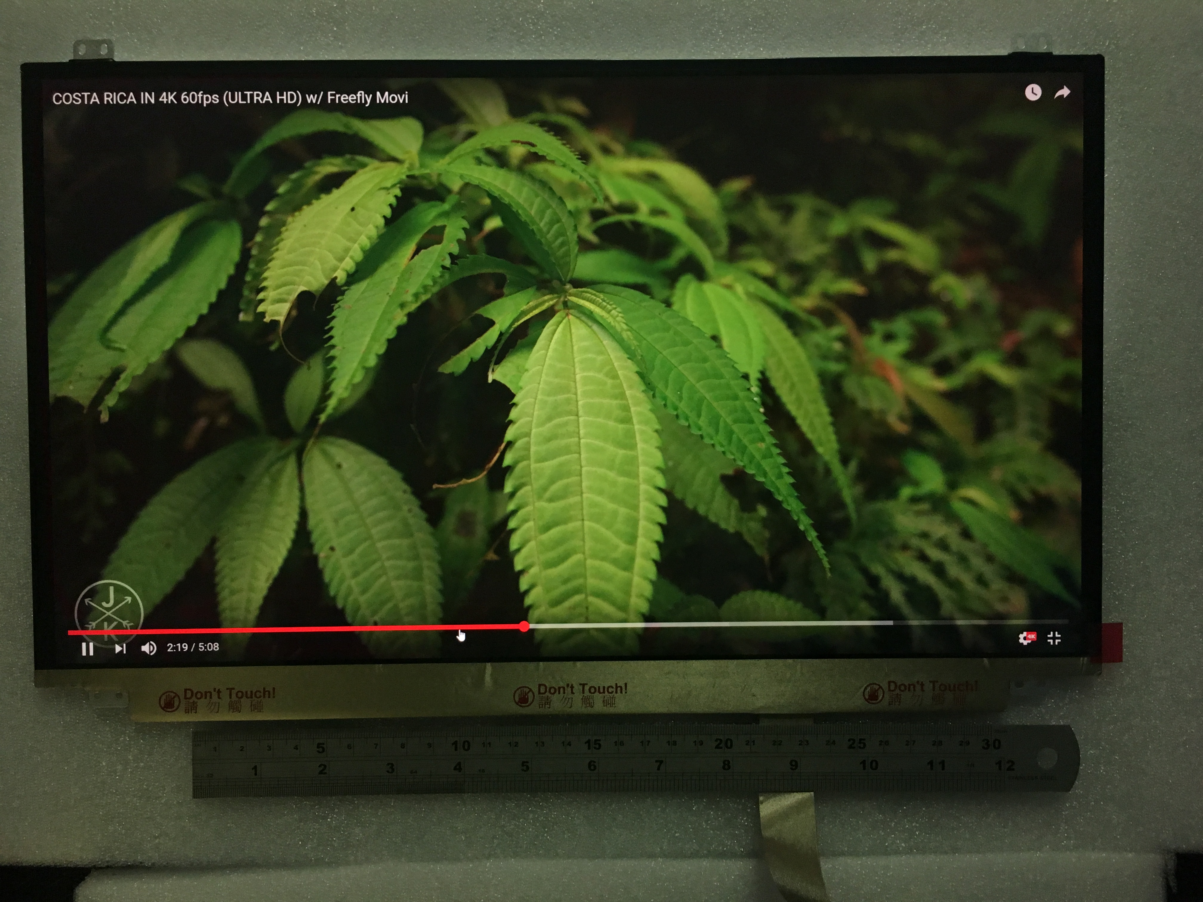 Incredible Super Resolution AUO 4K 17.3 inch Panel
