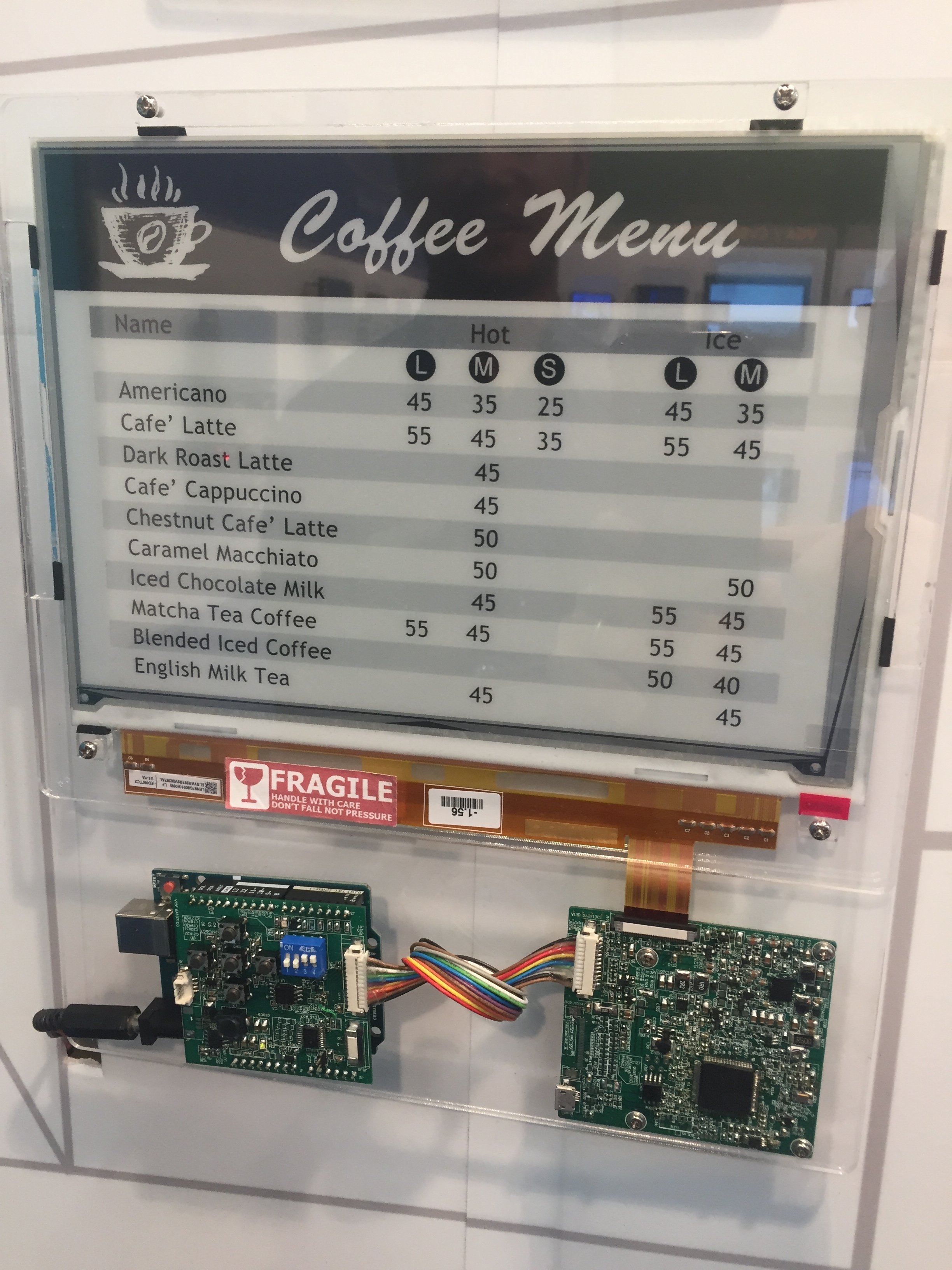 CDS Introduces its Range of Low Power E-Paper Displays
