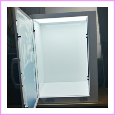 Do you need a custom Transparent showcase?
