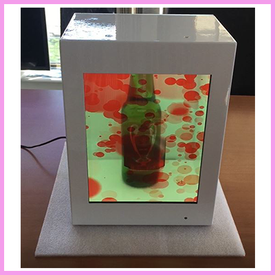 Features and Applications for Small Transparent LCDs