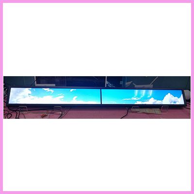 Ultra Long Ultra Wide Stretched Displays