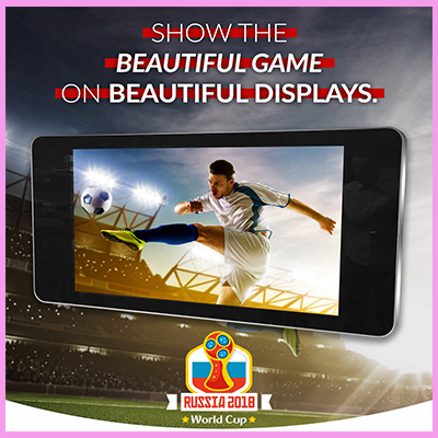 Score a Hattrick with Outdoor Displays for the World Cup