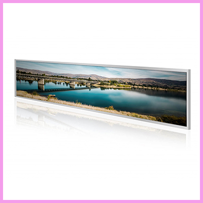 Super Slim Ultra Wide Stretched Displays