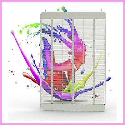 Improved Transparency for Digital LED Posters