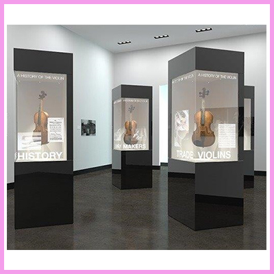 Potential Install Ideas for Transparent Displays in Museums