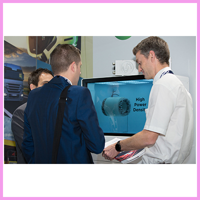 Transparent Displays Impress all at Customers Show
