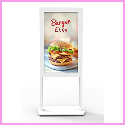Newly Launched 46 inch Freestanding Window Displays