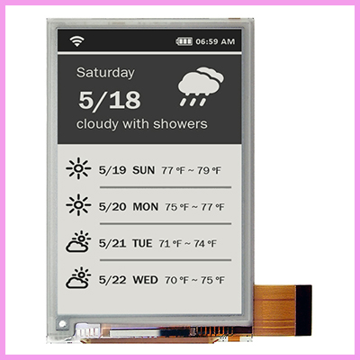 Outdoor IP65 E-Paper Signs from CDS