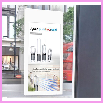 Dual Sided Hanging Window Displays