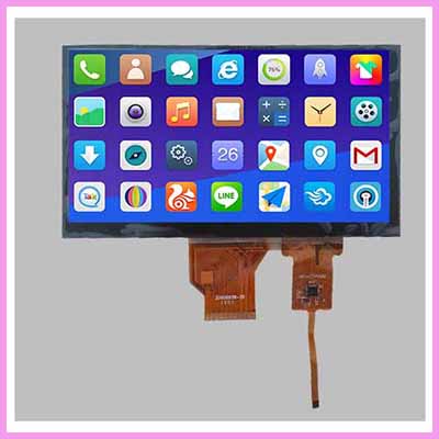 Low Cost 7 inch TFT with PCAP Touch over USB