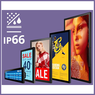 Introducing our Newly Updated Range of Waterproof IP66 Monitors