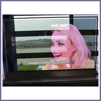 CDS Display Corner on YouTube- Transparent OLED