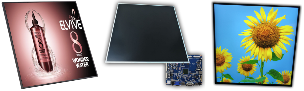 cds square LCD range