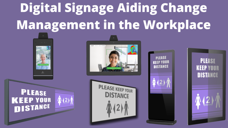 Digital signage NL header