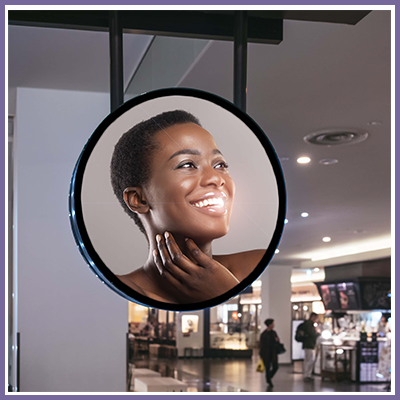 Circular LCD Display Range from Crystal Displays