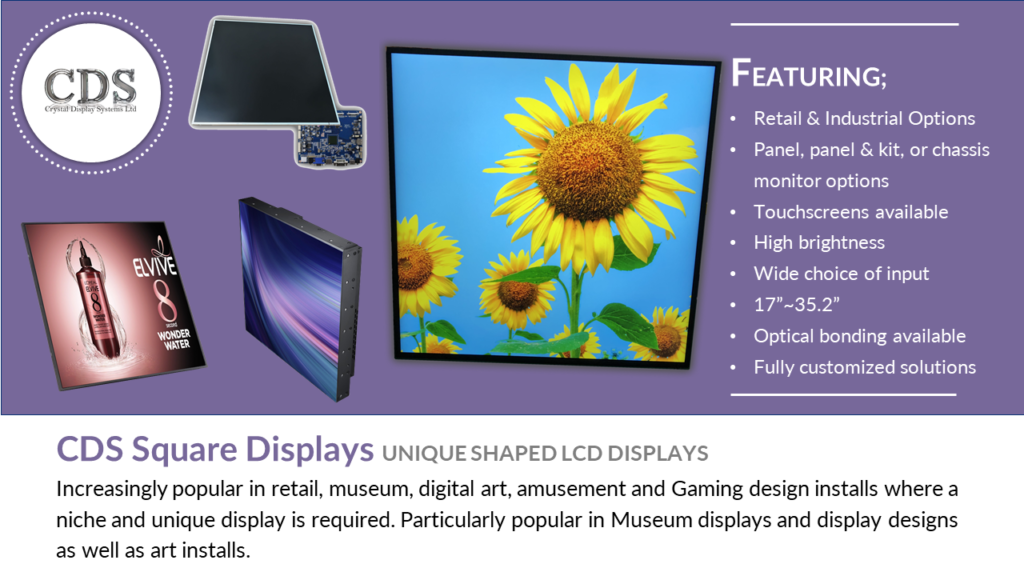CDS square displays